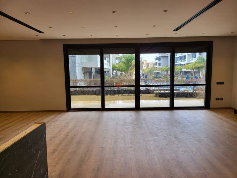 Finished ground floor Ready to move in La Vista el patio 7 New Cairo