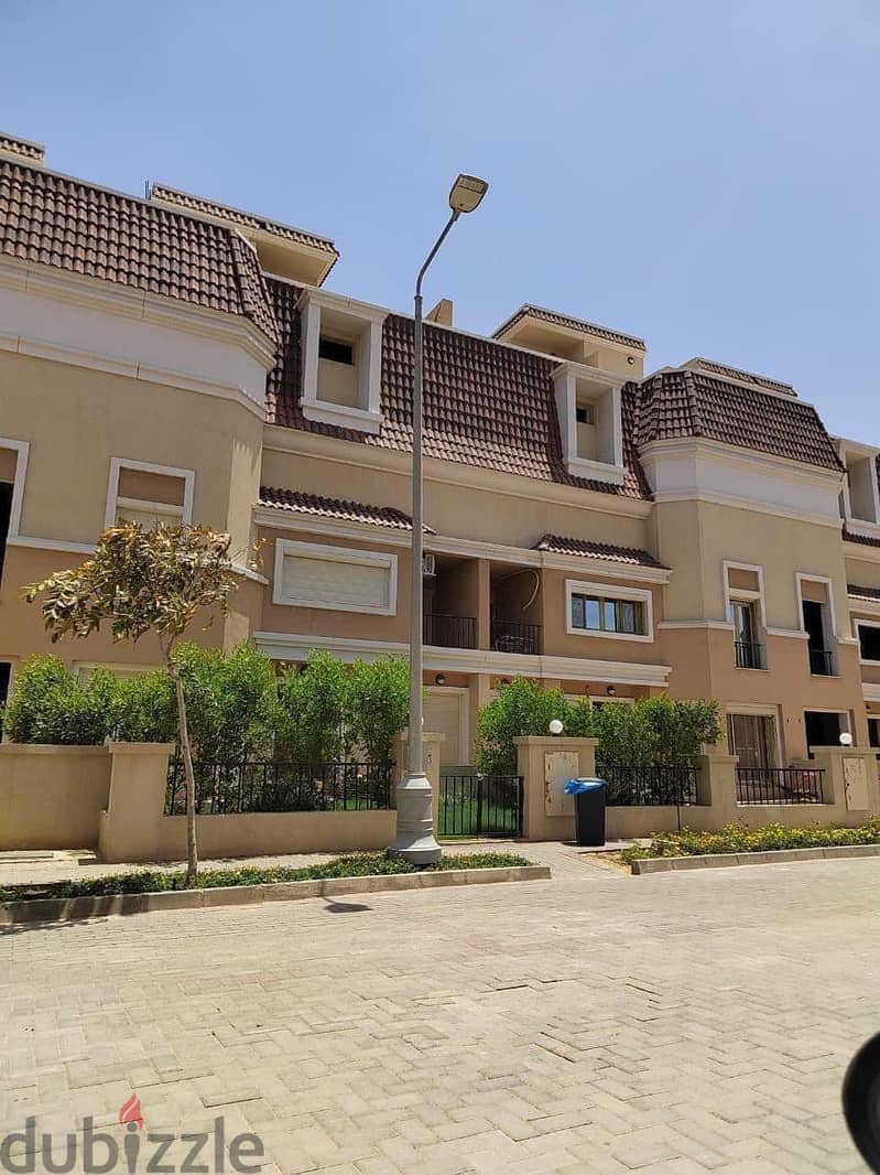 Villa For sale 238M Corner Prime View in Sarai New Cairo فيلا للبيع