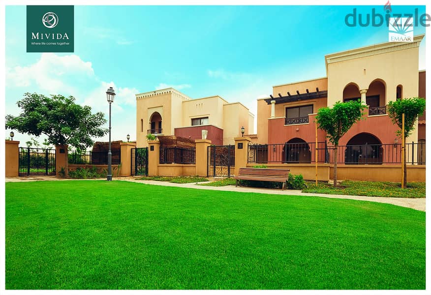 Fully Finished Villa Best Location Landscape View in Mivida New Cairo Villas For Sale 200880264