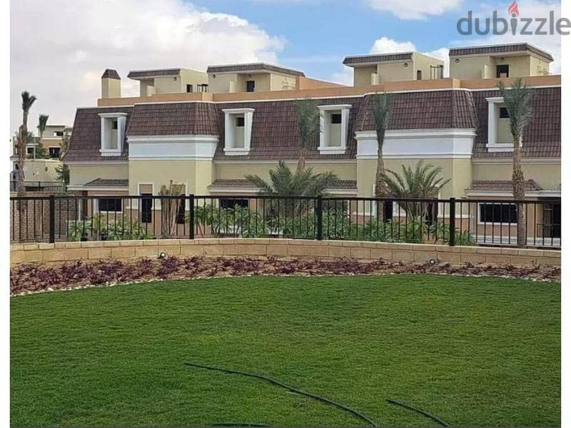 فيلا سور في سور مع مدينتي للبيع 212 متر كمبوند سراي المستقبل سيتي Sarai