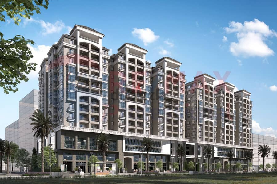 Own your apartment with open views directly onto the club (in Mourouj