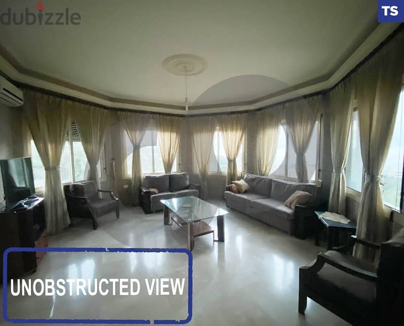 REFTS96669 325sqm furnished Aley apartment Apartments & Villas For