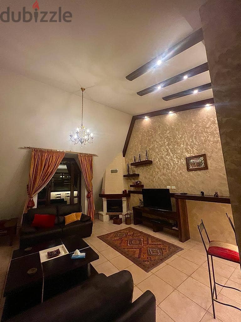 Chalet In faraya Prime (120Sq) Fully Furnished With View, (FR106