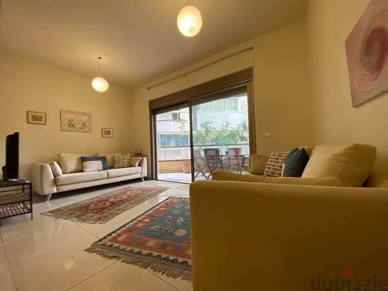 A furnished Modern Aparment for rent in a prime location in Achrafieh