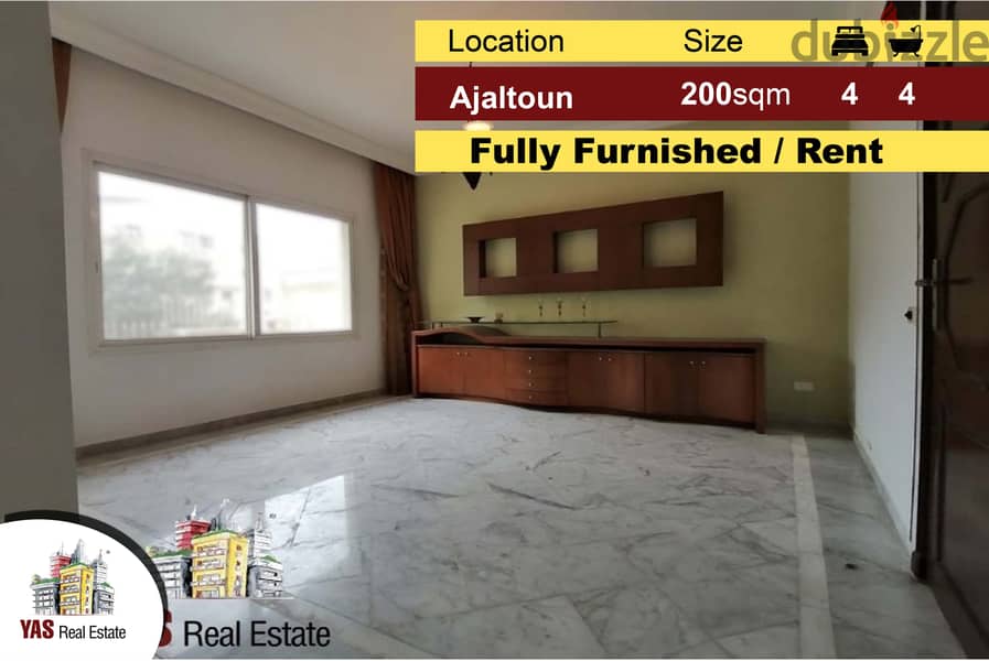 Sahel Alma 200m2 120m2 Terrace Good Condition Luxury Open View