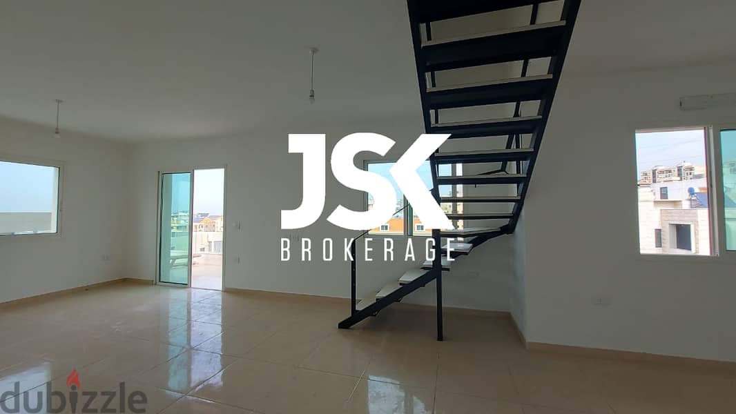 L13609Duplex Apartment for Rent In Jbeil Mar Geryes Apartments