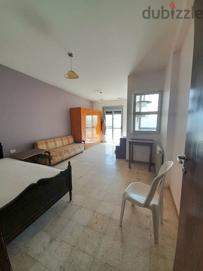 Apartment for Rent in Daher El Souwan, Metn with Mountain & Sea View