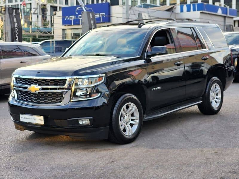 Tahoe LT 2015 black on black clean Carfax Cars for Sale 115625659