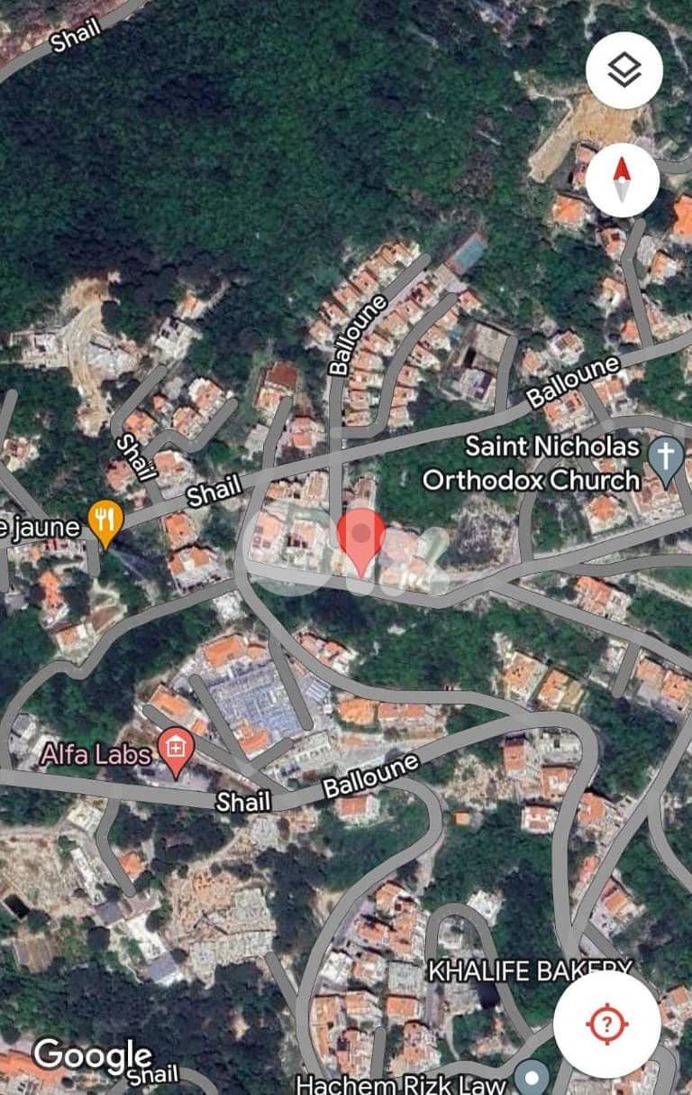 2880 Sqm Land for sale in Ballouneh Mountain & sea view Lands for