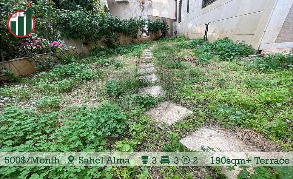 Apartment with Terrace! for rent in Sahel Alma! Apartments & Villas