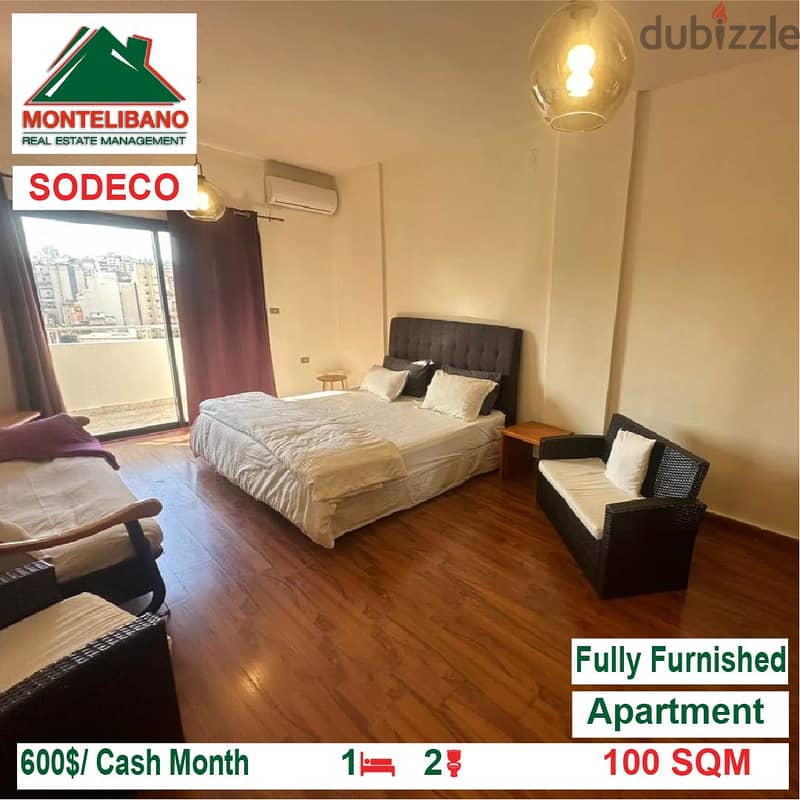 600/Cash Month!! Apartment for rent in Sodeco!! Apartments & Villas