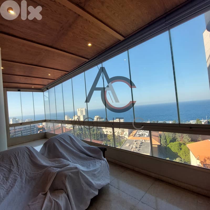 RAS BEIRUT/ BLISS ST. / A. U. B. / APARTMENT FOR SALE 265 SQM