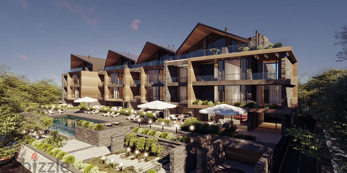 CHALET for Sale in Zaarour with private garden Chalets & Cabins For