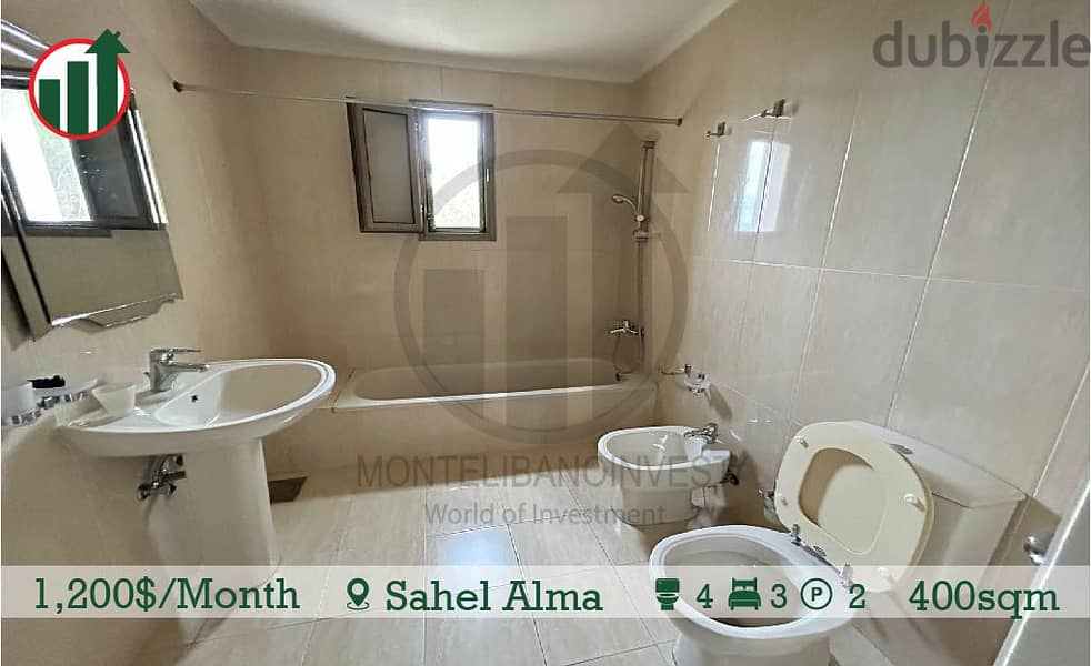 Catchy Rent!1.200 / Month!! Apartment for Rent in Sahel alma