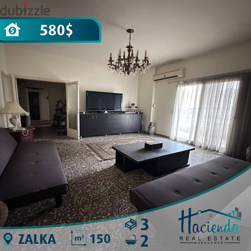 Furnished Apartment For Rent In Zalka Apartments & Villas For Rent
