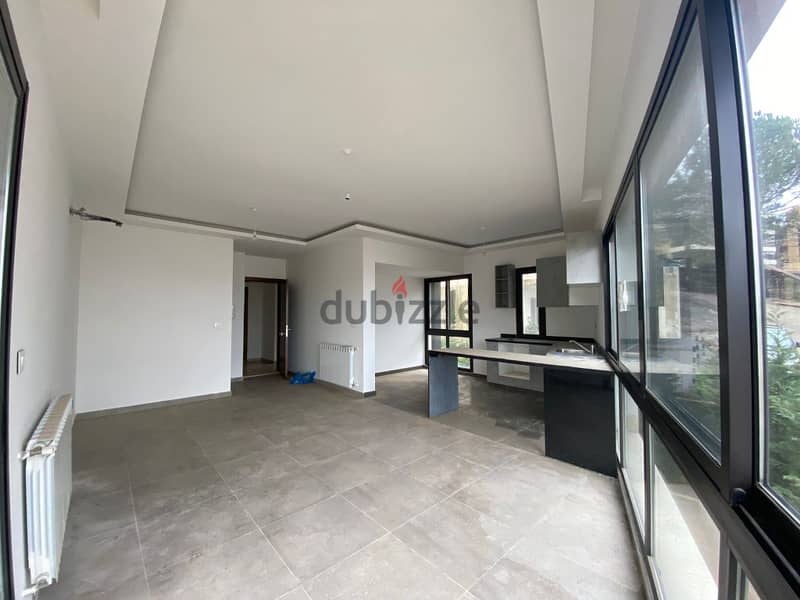 170 Sqm Apartment for rent in Broummana / Mar Chaaya Mountain view