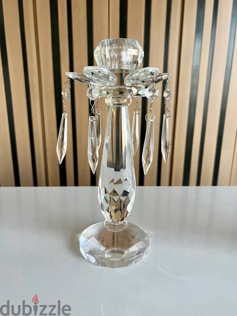 Villeroy & Boch Timeless Crystal Candle Holder Home Decoration