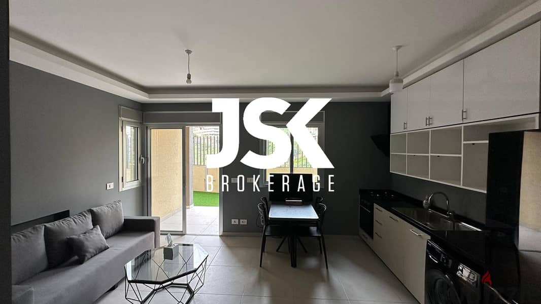 L14495Apartment With Terrace for Rent In HazmiehNew Mar Takla