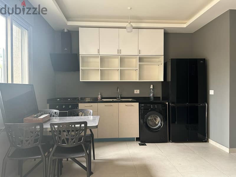 L14495Apartment With Terrace for Rent In HazmiehNew Mar Takla