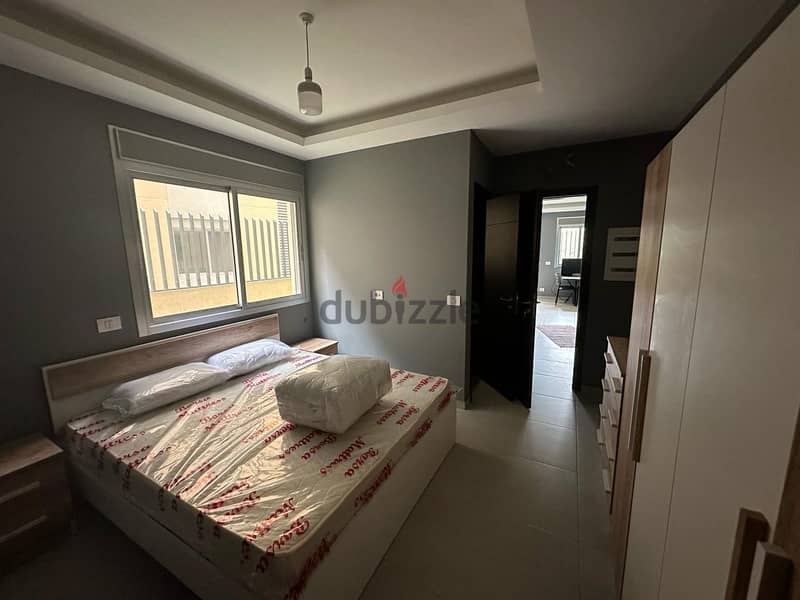 L14495Apartment With Terrace for Rent In HazmiehNew Mar Takla