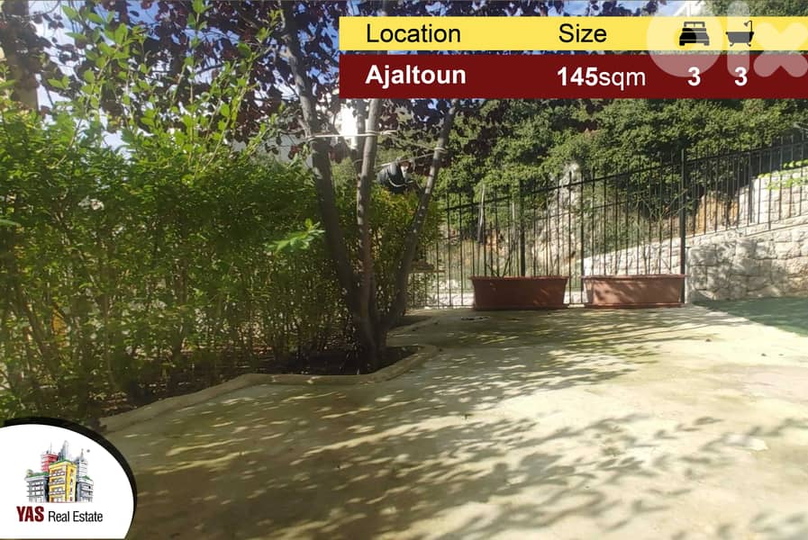 Ajaltoun 145m2 100m2 Terrace Super Luxurious Mint Condition ELS