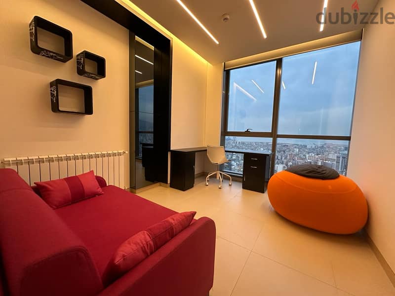 Furnished apartment for rent in tower Demco 44 Dekwaneh Apartments