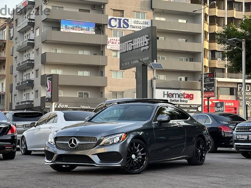 2017 Mercedes C300 Coupé AMG Line “CLEAN CARFAX” Cars for Sale