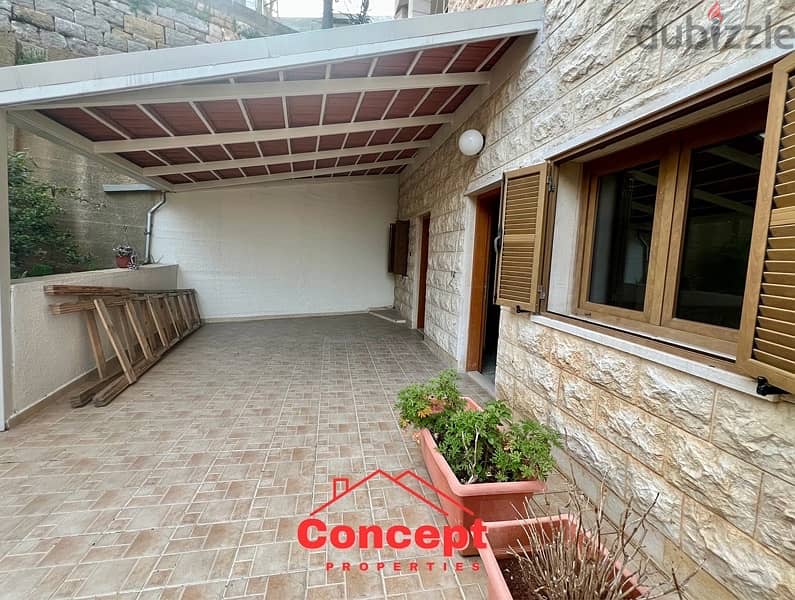 Apartment for Rent in Beit Mery with terrace , شقة للإيجار في بيت مري