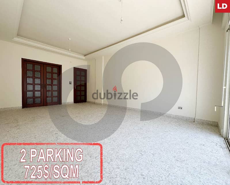 130 sqm apartment for an unbeatable price in hadath!! REFLD93966
