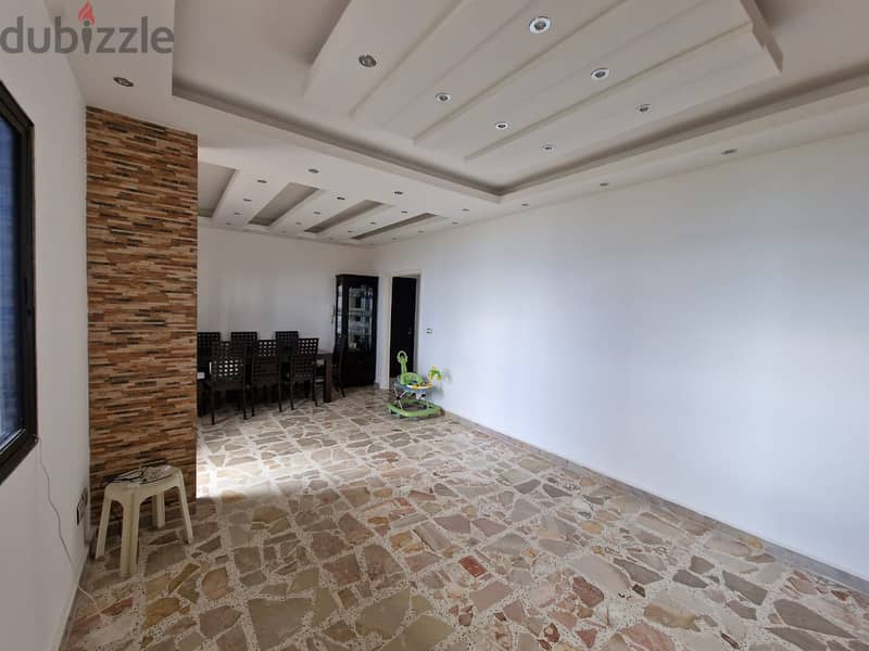 L14817Apartment With Full Sea View for Sale in Batroun Kfaraabida