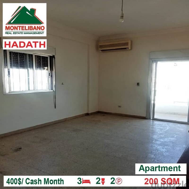 400!! Apartment for rent located in Hadath Apartments & Villas For
