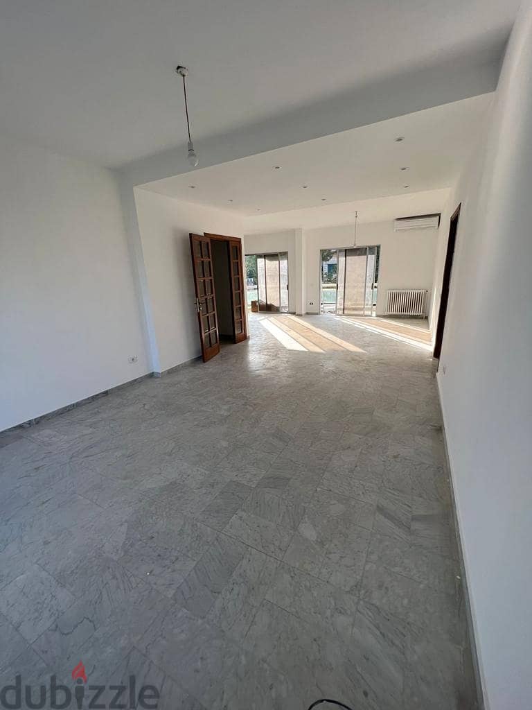 BROUMANA PRIME (220Sq) SEMIFURNISHED WITH TERRACES , (BRR132