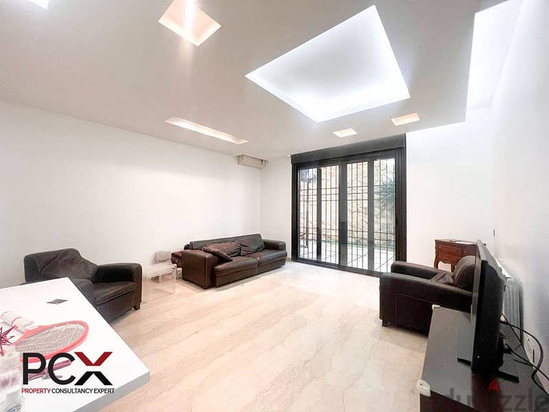 Apartment For Rent In Mar Takla With Private Garden I Mountain View