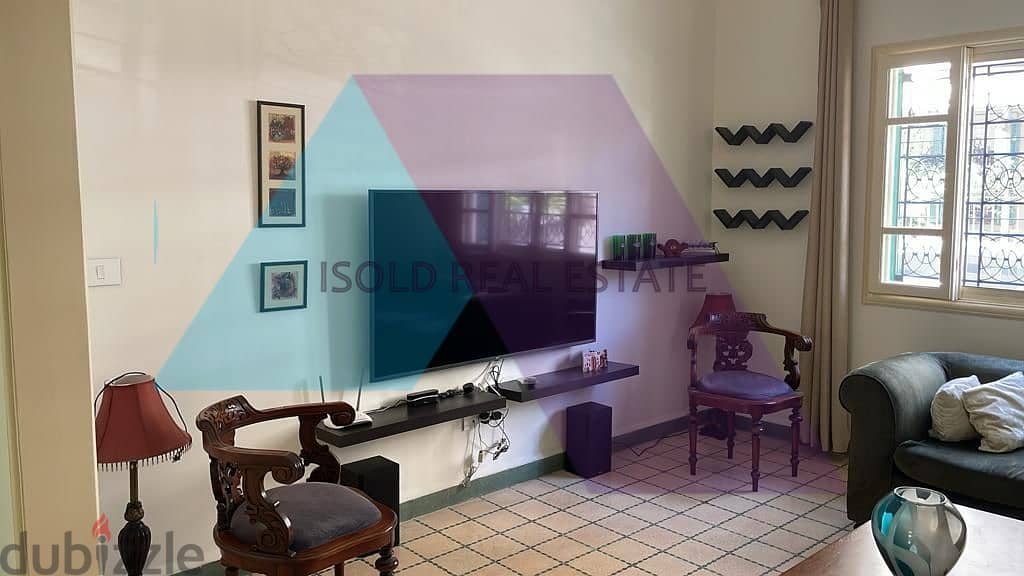 120 m2 apartment +70m2 terrace for rent in Mar Mikhael ,Prime location