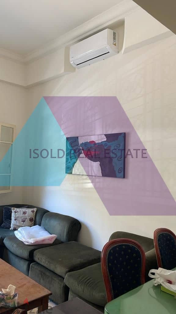 120 m2 apartment +70m2 terrace for rent in Mar Mikhael ,Prime location