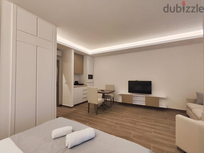 Beit Mery Furnished/Equipped/Decorated 1 Bedroom Apart High End