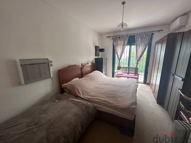 Ground floor apartment with 100 Sqm Garden in Broumana, Mountain view