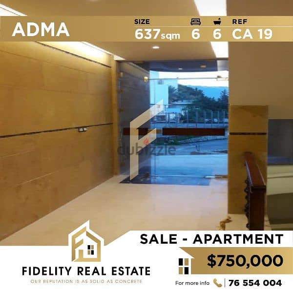 Apartment for sale in Adma CA19 Apartments & Villas For Sale 115847028