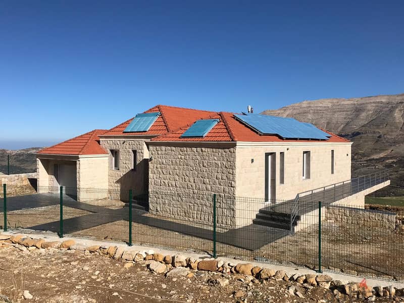 L15046House With A Huge Land & Outstanding View For Sale In Zaarour