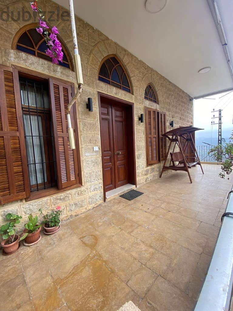200 Sqm+ 50 Sqm Garden Furnished apartment for rent in Beit Meri