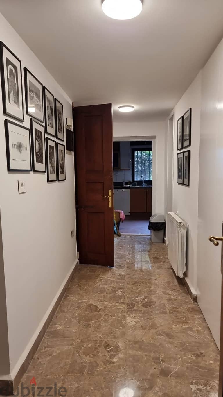 200 Sqm+ 50 Sqm Garden Furnished apartment for rent in Beit Meri