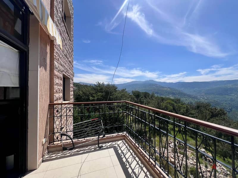 Furnished duplex for rent in Baabdat Apartments & Villas For Rent