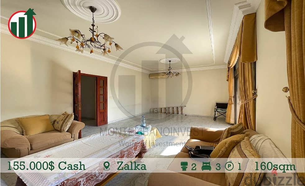 Catchy Apartment for rent in Zalka! Apartments & Villas For Sale