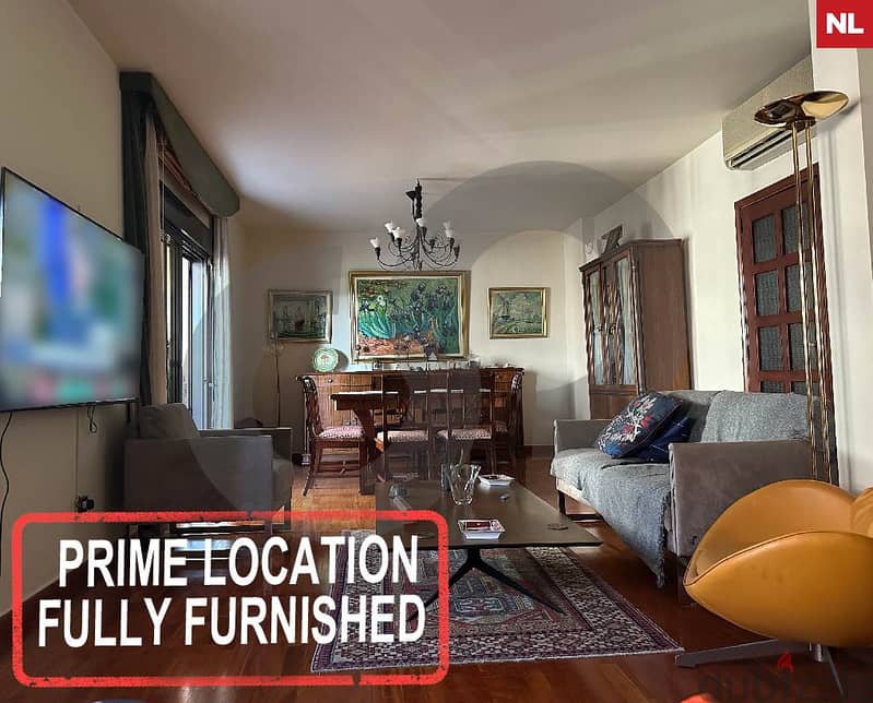 fully furnished apartment in Brazilia Baabda/برازيليا REFNL105576