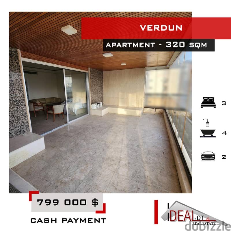 Apartment for sale in Verdun 320 sqm refkj94109 Apartments & Villas