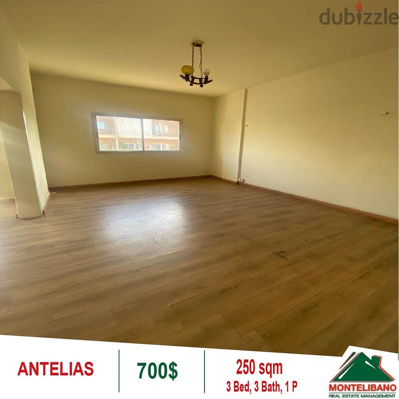 700!! Prime Location Apartment for rent located in Antelias