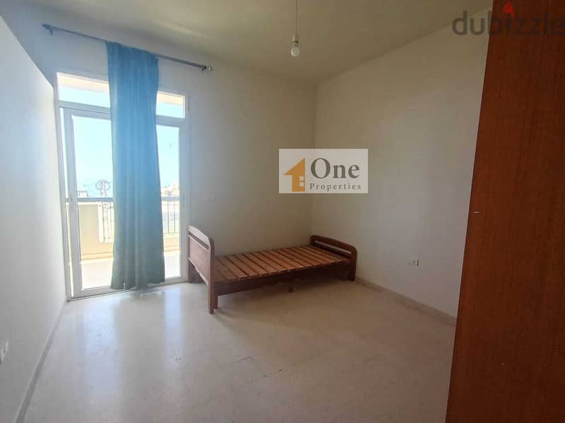 FURNISHED Apartment for RENT, in BLAT/JBEIL, WITH A SEA VIEW