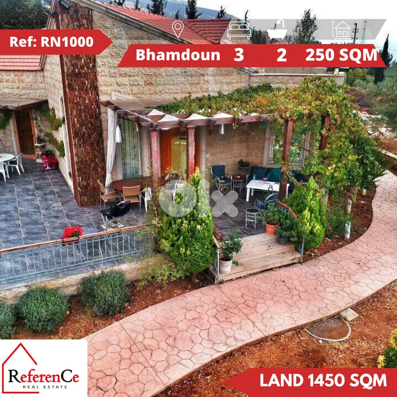 villa for sale in Bhamdounفيلا رائعة للبيع في ب. حمدون