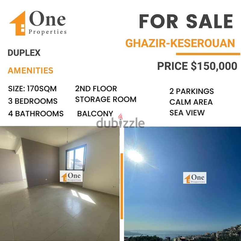 DUPLEX FOR SALE IN GHAZIR Apartments & Villas For Sale 116121292