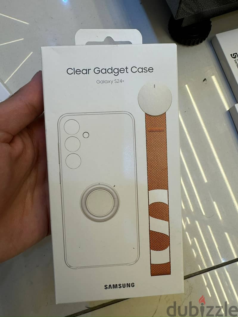 Samsung Galaxy s24 plus clear gadget case Mobile Accessories 116130698